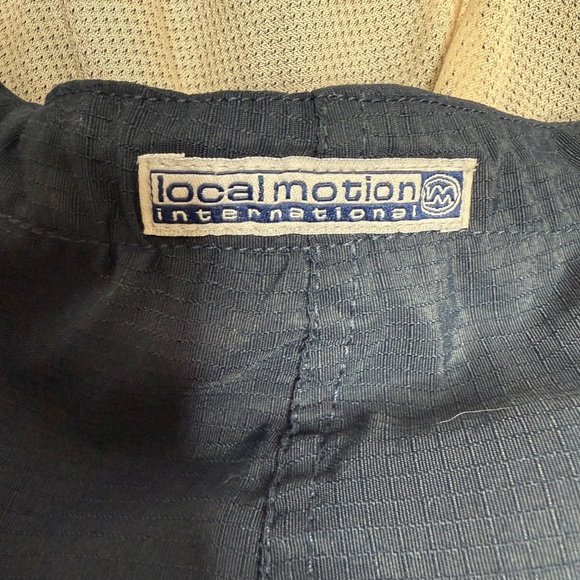 - Local Motion International Blue Pullover hoodie with short zipper pocket - Picture 6 of 7